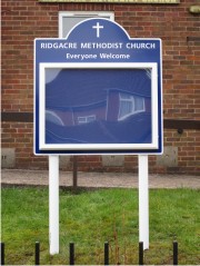 Midi Superior External Church Notice Board
